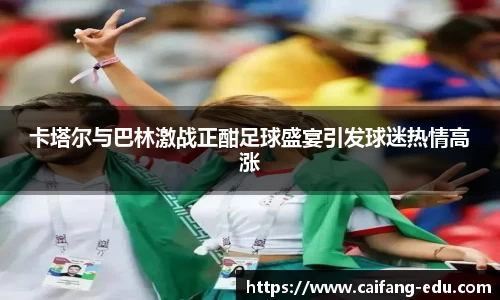 卡塔尔与巴林激战正酣足球盛宴引发球迷热情高涨